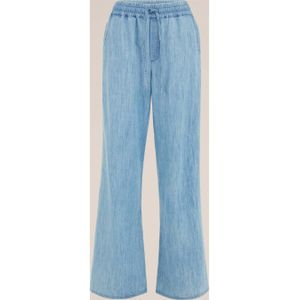 WE Fashion wide leg jeans light blue denim
