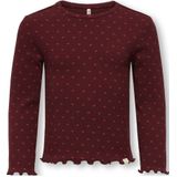 ONLY MINI - Kmgtrinny - Top - O-hals - Lange Mouwen - Tight Fit