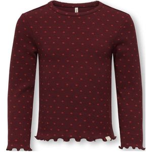 ONLY MINI - Kmgtrinny - Top - O-hals - Lange Mouwen - Tight Fit