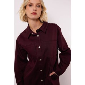 FLURESK blousejurk donkerrood