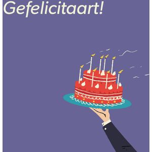 wehkamp Digitale Cadeaukaart Gefeliciteerd Taart 20 euro