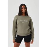 Björn Borg - Boyfriend Crew - Sweatshirt - Oversized - Gerecycled Katoen en Polyester