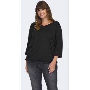 ONLY CARMAKOMA - Top - V-Hals - 3/4 Mouwen - Regular Fit