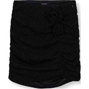 Refined Department, Dames, Rokken, Zwart, Maat: XS Poliester,