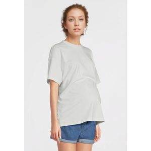 ONLY MATERNITY zwangerschaps T-shirt ecru