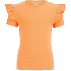 WE Fashion T-shirt oranje