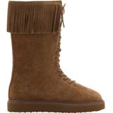 Mango Kids suède veterboots cognac