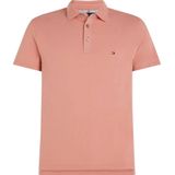 Tommy Hilfiger slim fit polo 1985 met logo teaberry blossom