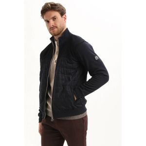 GABBIANO sweatvest donkerblauw