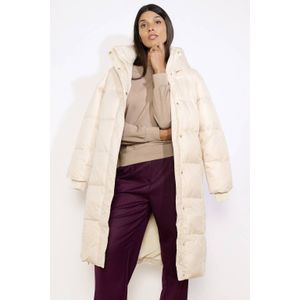 LOLALIZA gewatteerde jas ecru