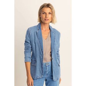 Expresso denim regular blazer medium blue denim