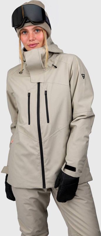 Brunotti - Avamena - Ski-jas - Ecru - 20K Waterafstotendheid - 15K Ademend Vermogen