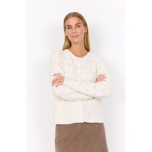 Soyaconcept - Gebreid Vest - Wit
