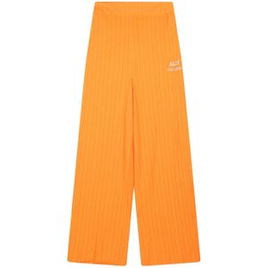 Alix the Label high waist loose fit pantalon oranje
