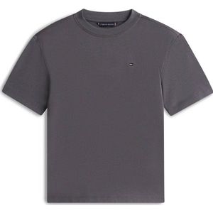 TOMMY HILFIGER Shirt  lichtbeige / pastelblauw / donkergrijs / kersrood