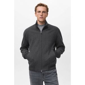 Mango Man tussenjas grijs