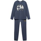 Mango Kids Batman pyjama met printopdruk donkerblauw