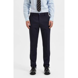 SELECTED HOMME Slim Fit Pantalon SLHLIAM van Gerecycled Polyester Navy Blazer