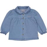 BESS - Spijkerblouse - Denim - Lange Mouwen - Pofmouwen