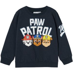 NAME IT MINI Paw Patrol sweater NMMJOKBA met printopdruk donkerblauw