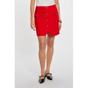 Morgan mini rok rood