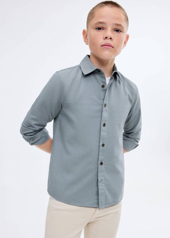 Mango Kids overhemd blauw