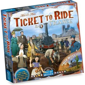 Days of Wonder Ticket to Ride france & old west uitbreidingsspel