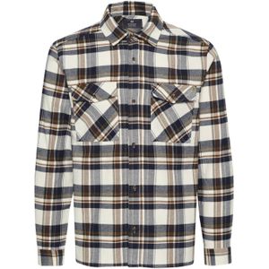 Matinique geruit overshirt MAglibbon Cambridge Brown