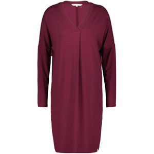 Didi midi jurk donkerrood