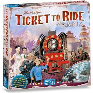 Days of Wonder Ticket to Ride asia uitbreidingsspel