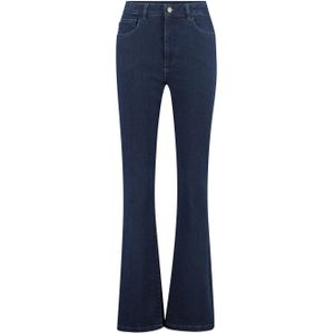 Claudia Sträter flared jeans blauw