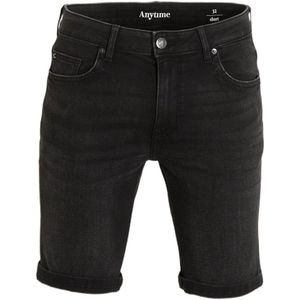 anytime denim short zwart