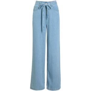 Suncoo - Wide Leg Jeans - Grijs - Hoge Taille - 100% Lyocell