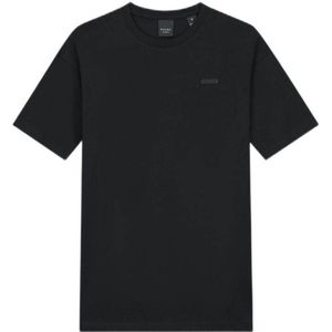 NIK&NIK T-shirt Palm met backprint zwart