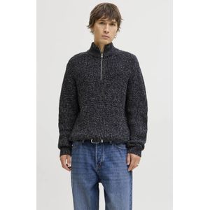 Jack & Jones - JORBLEECKER - Trui - Nachtblauw - Halve Rits
