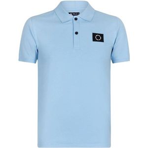 Rellix T-shirt PIque met logo blauw