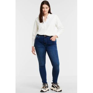 ONLY CARMAKOMA high waist skinny jeans CARAUGUSTA dark denim