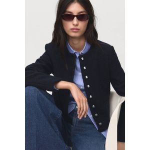 Mango jasje marineblauw