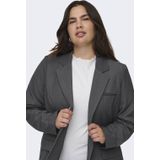 Carhattie - Blazer - Regular Fit - Omkeerbare Hals - Knoopsluiting - Voorzakken