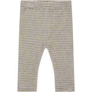 Babyface slim gestreepte casual broek grijs