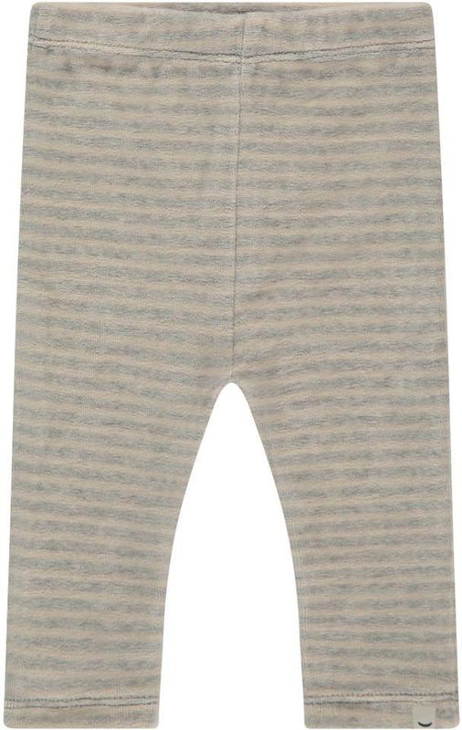Babyface slim gestreepte casual broek grijs
