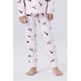 NAME IT KIDS pyjamaset met all over print lichtroze