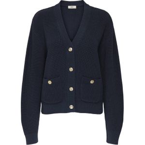 JDY - JDYSTELLA - Gebreid Vest - Donkerblauw
