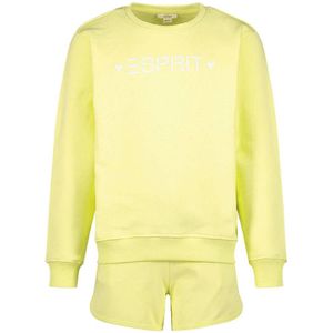 ESPRIT sweater + short geel