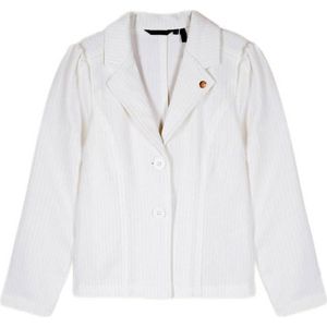 NONO blazer Dip met textuur wit