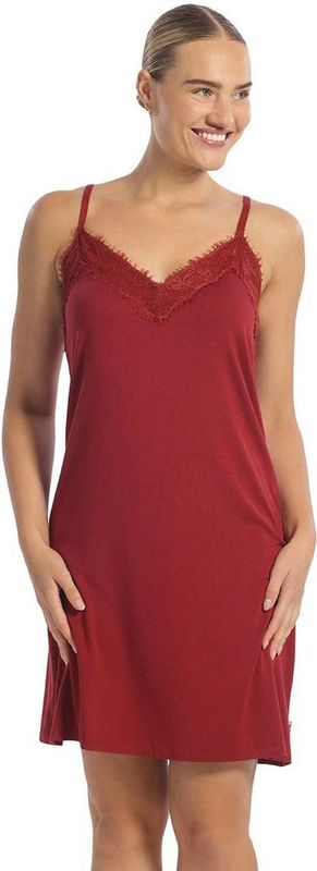Jurk - Velvet Red - Nachthemd