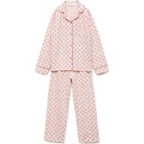 Mango Kids - Pyjama - Ecru