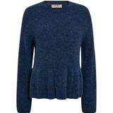 MOS Mosh, Dames, Truien, Blauw, Maat: XS