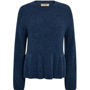 MOS Mosh, Dames, Truien, Blauw, Maat: XS