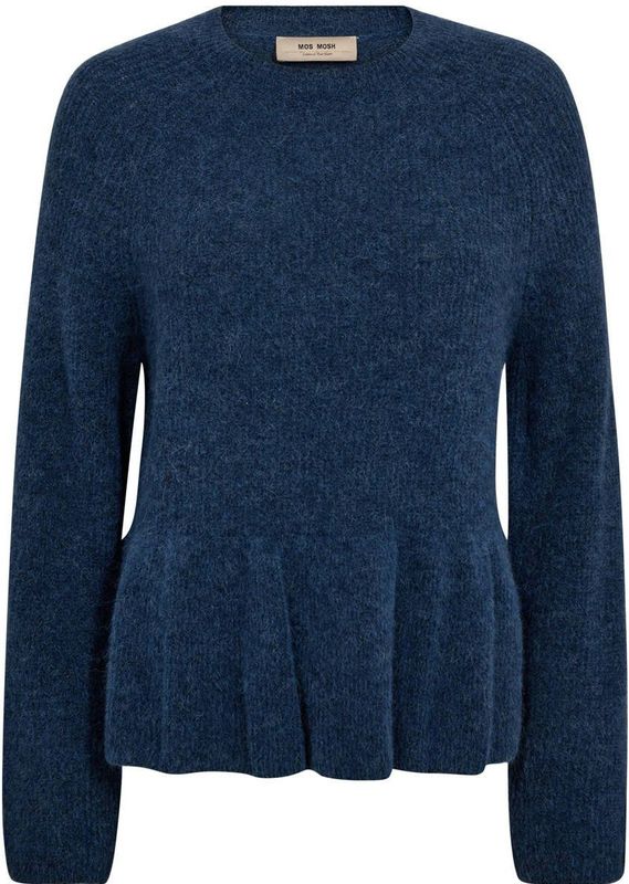 MOS Mosh, Dames, Truien, Blauw, Maat: XS